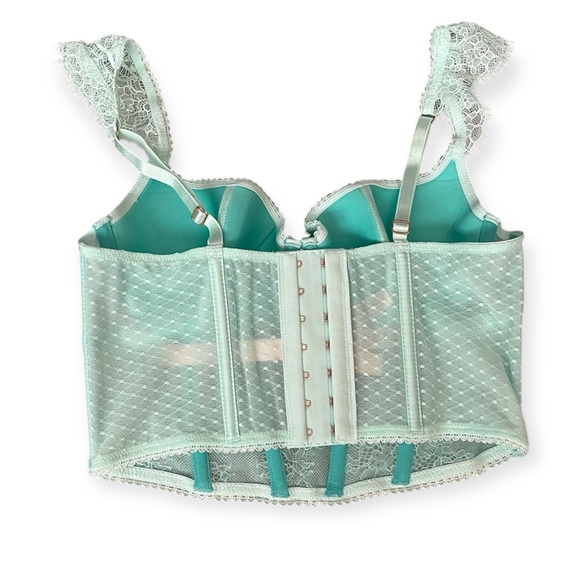 Victoria Secret dream Angels lace cap- sleeve corset - Picture 6 of 7